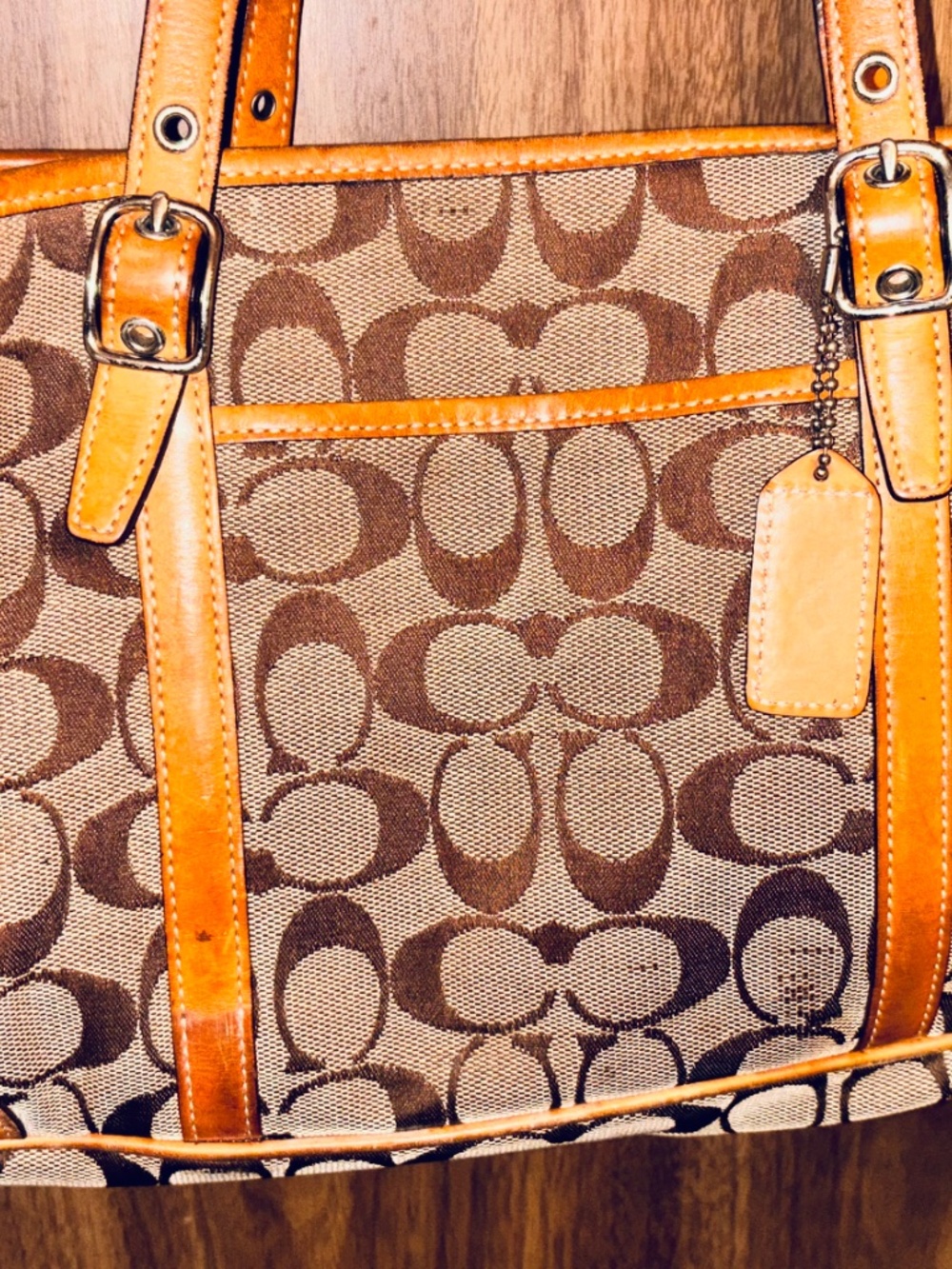 Authentic Coach Handbag - Picture 2 of 4